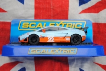 images/productimages/small/Lamborghini Gallardo GT Gulf ScaleXtric C3283 voor.jpg